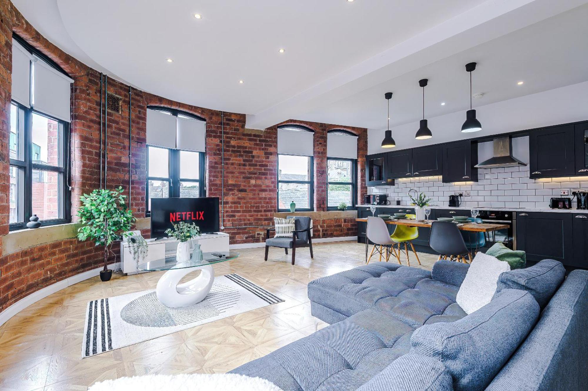 Luxury 2 King Beds In City Centre ليدز المظهر الخارجي الصورة