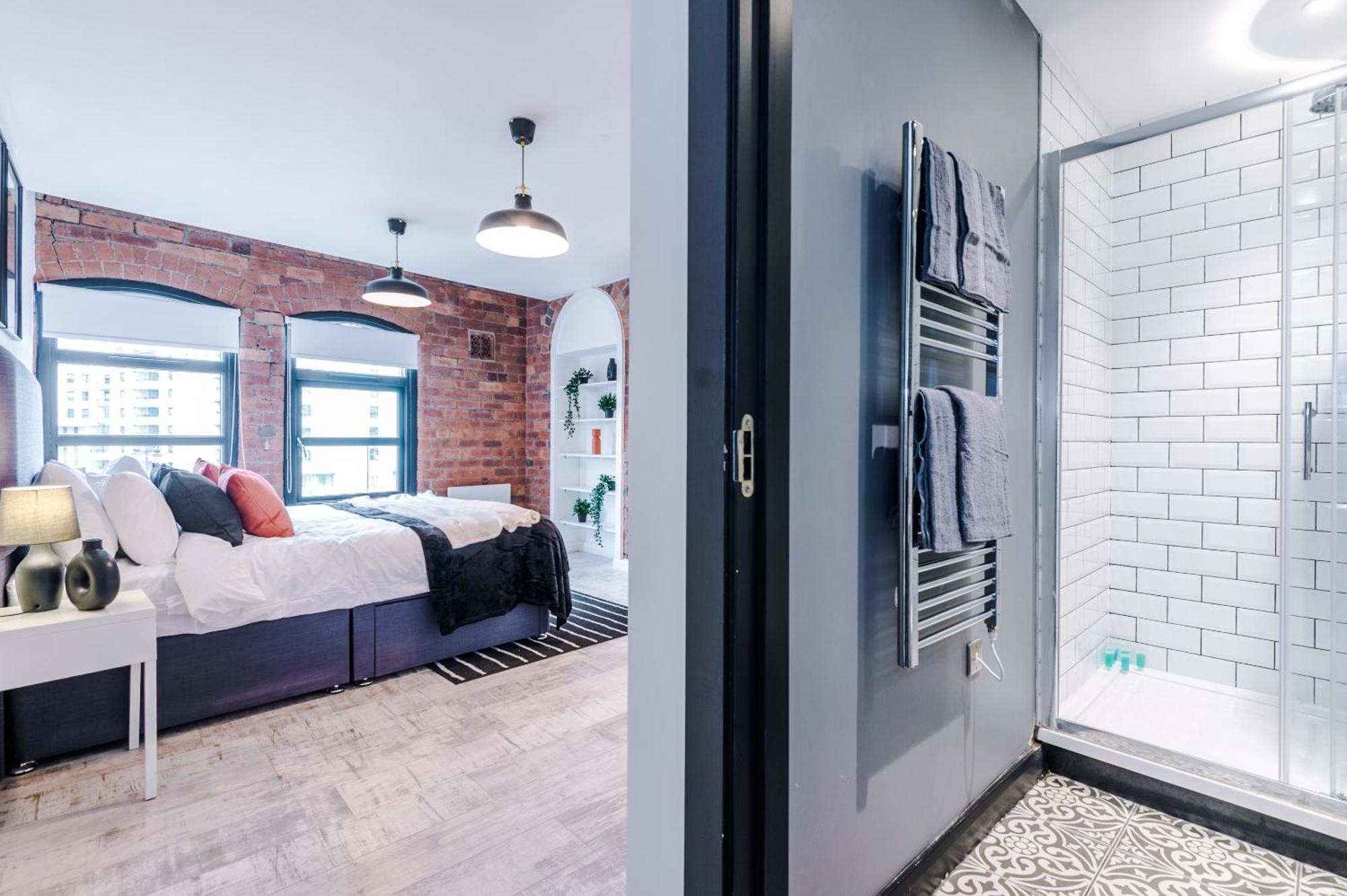 Luxury 2 King Beds In City Centre ليدز المظهر الخارجي الصورة